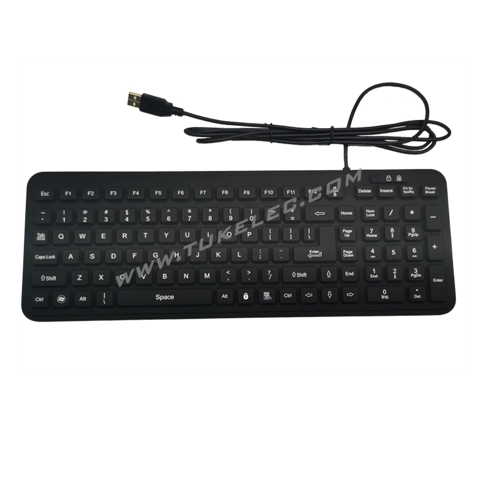 防水硅胶键盘 IKB-R105N-BL