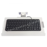 托板硅胶键盘IKB-R105N-BL-TB