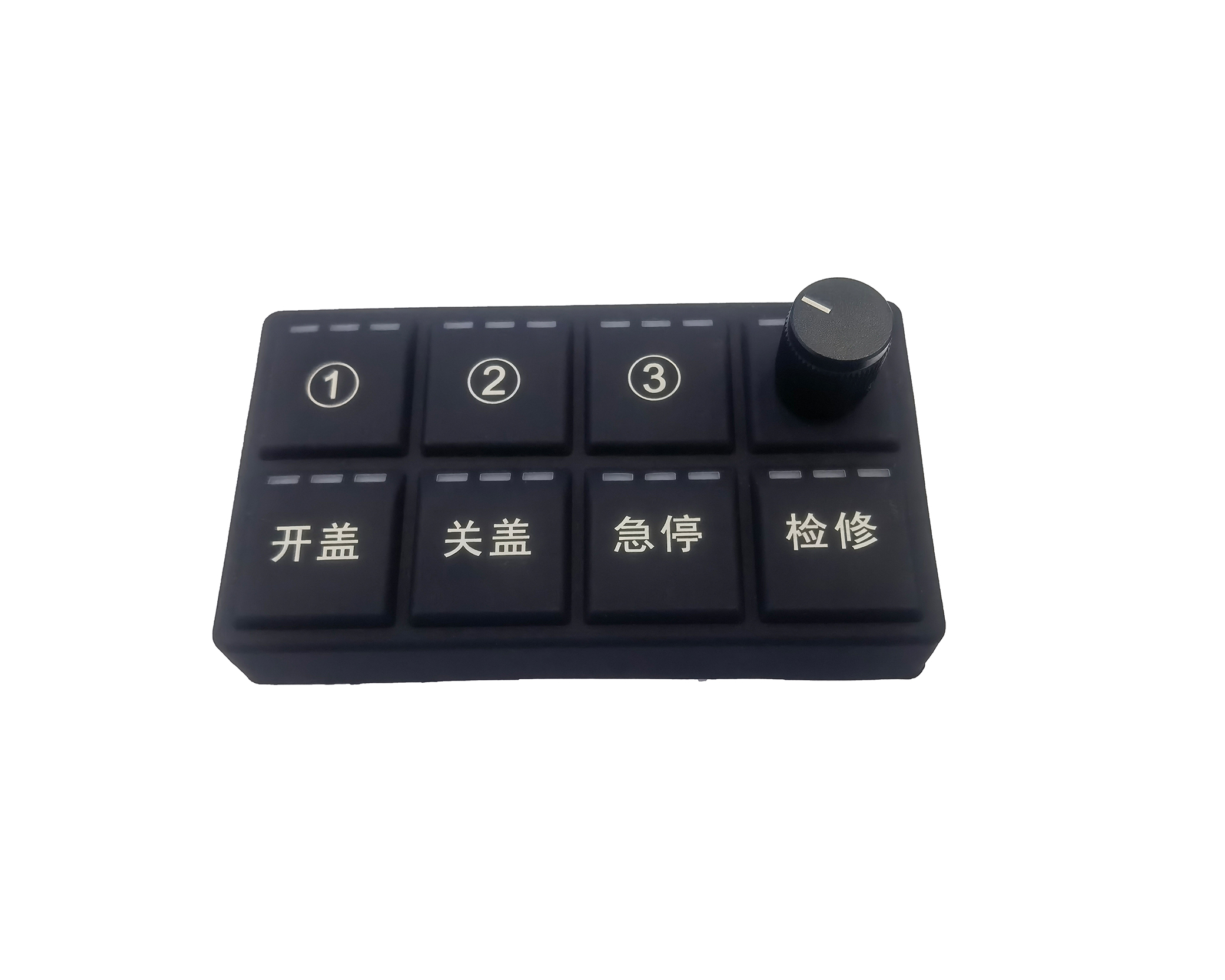 7键带旋钮CAN面板TC7H-RE-ML